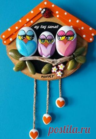 Pajaritos con casita