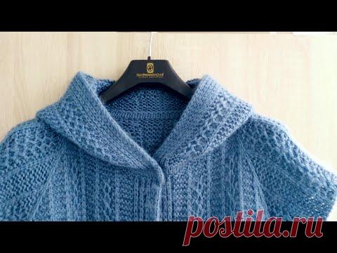 Кардиган с капюшоном 