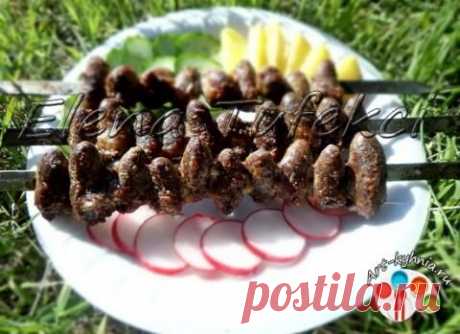 Куриные сердечки на мангале | 4vkusa.ru