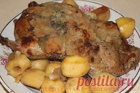 Утка с яблоками и картофелем. | Ваши любимые рецепты