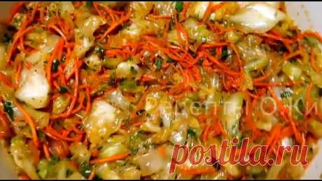 Вкуснейшая капуста по корейски.