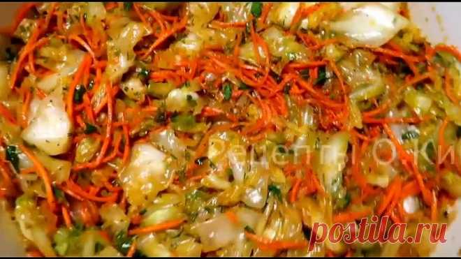 Вкуснейшая капуста по корейски.