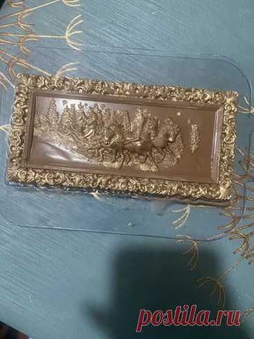 Пластиковая форма для шоколада плитка Русская зима Silikonmold 154852931 купить за 253 ₽ в интернет‑магазине Wildberries