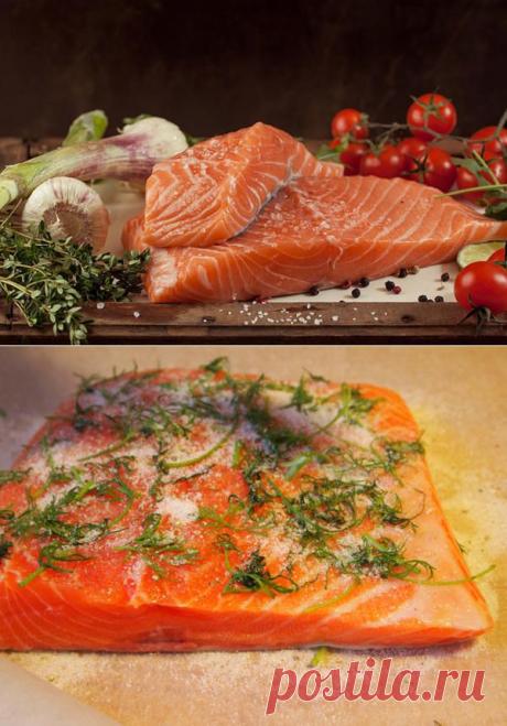 Как засолить красную рыбу