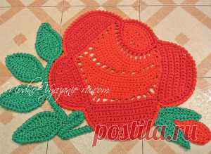 коврики,дорожки - Crochet Modnoe Vyazanie