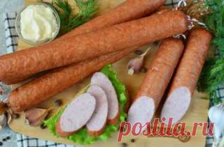 Домашняя колбаса в коллагеновой оболочке - пошаговый рецепт с фото на Повар.ру