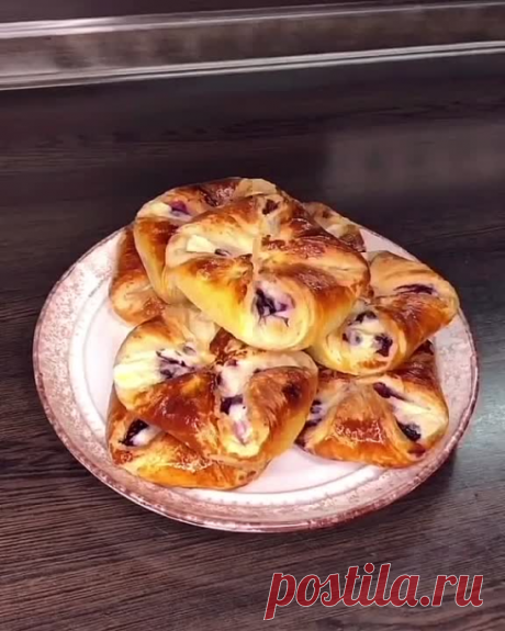 Конвертики с творогом!💥 Ооочень быстрый и Вкусный вариант выпечки🙌🏻