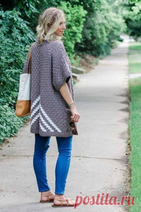 Готовимся к осени. Стильные образы с вязаными кардиганами. | Женский. | Дзен