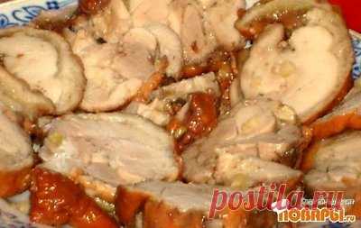 Мужской взгляд на курицу. А-ля варено-копченая курятина домашнего приготовления - Салаты и закуски