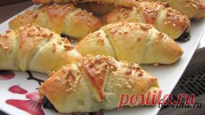 Рогалики из картофельно-творожного теста | Домохозяйки