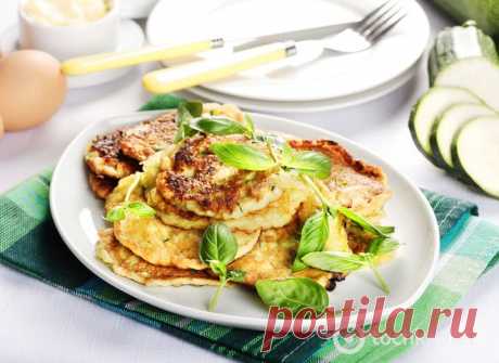 Кабачковые оладьи с мясным фаршем