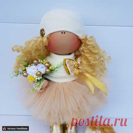 Кукла интерьерная ручной работы 30 см купить в Беларуси HandMade