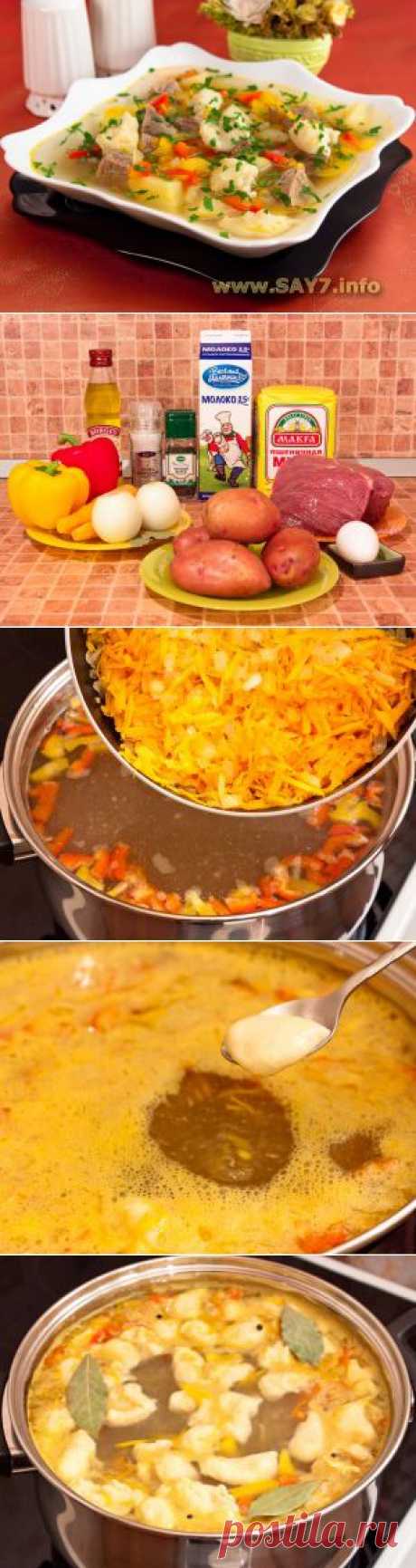Суп с клёцками