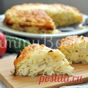 Капустный пирог с сыром