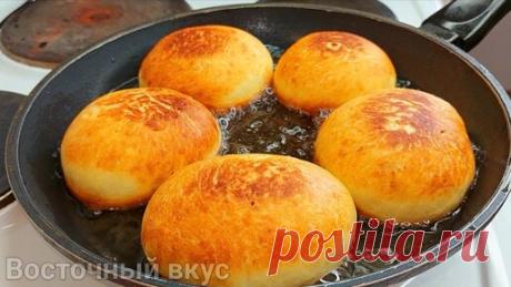 Самый вкусный ленивые пирожки в сковороде рецепт | Восточный вкус | Дзен