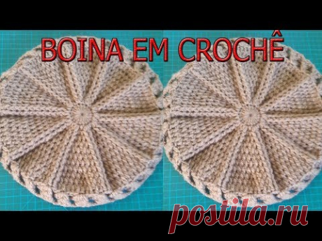 PASSO A PASSO DESSA LINDA BOINA FEITA COM OS PONTOS 3D E PONTOS ALTOS RELEVOS SUPER FACIL