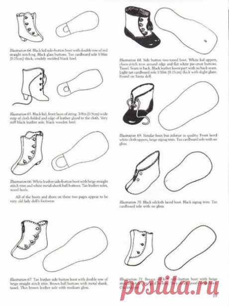 Книга: "Make Doll Shoes" | all Dolls
