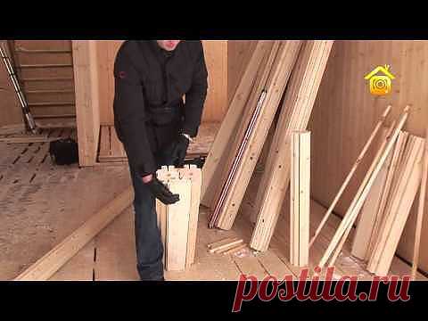 Вертикальный брус. Строительство дома из вертикального бруса