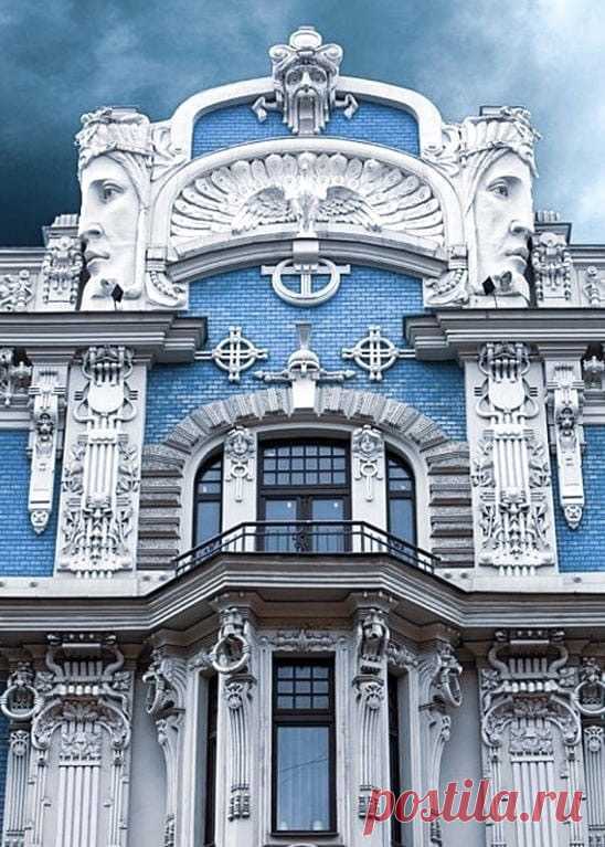 Фасады в стиле модерн