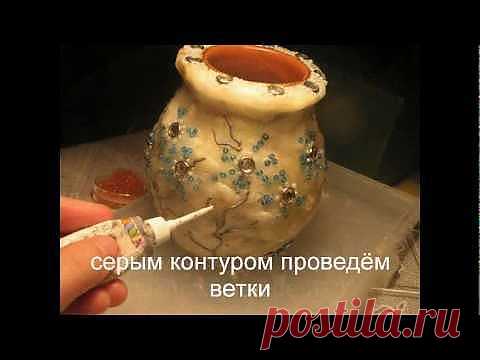 Мастер-класс: "Каменная" ваза эпохи средневековья