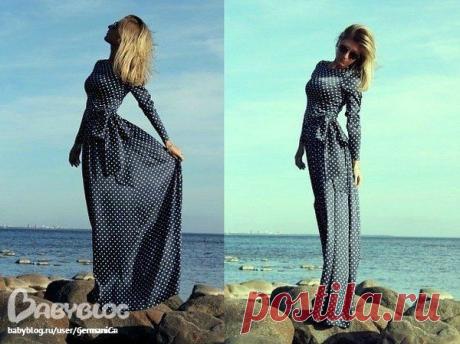 длинное платье в горошек - Поиск в Google