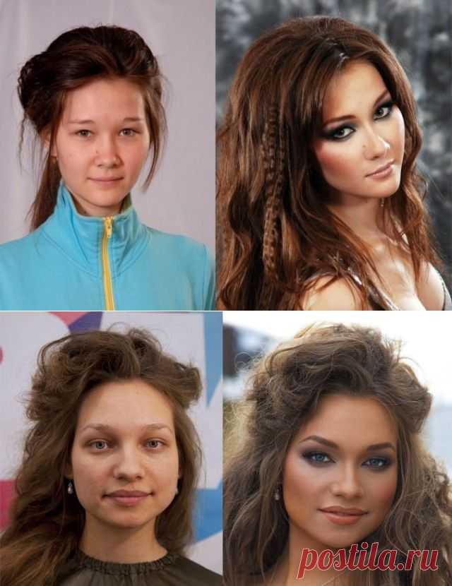(+1) тема - На что способна сила макияжа... (ФОТО) | САМЫЙ СОК!