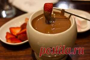 Шоколадное фондю