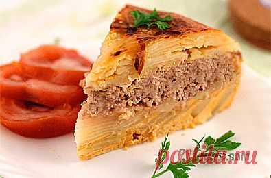 Рецепт: Картофельная запеканка с фаршем в мультиварке - пошаговый фото рецепт приготовления
