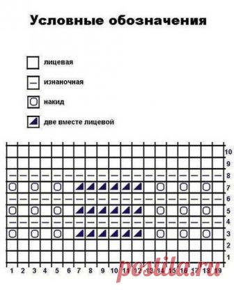 Красивая накидка узором 