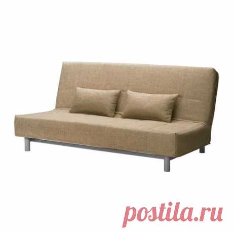 БЕДИНГЕ Диван-кровать 3-местный - бежевый - IKEA