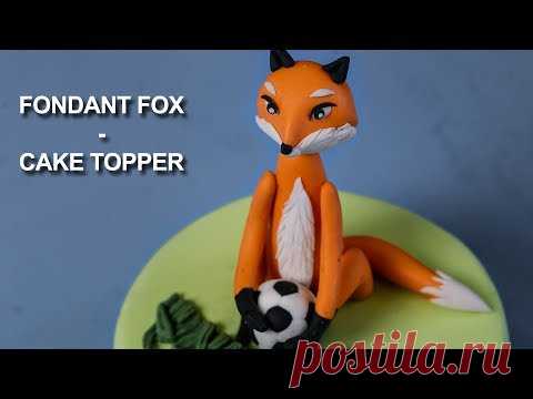 Fondant Fox Cake Topper