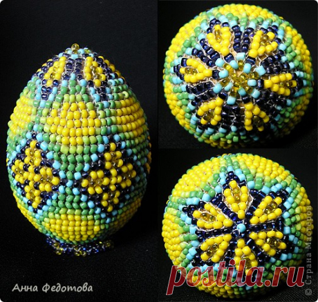 Бисерные яйца. Схемы