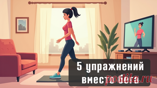 Топ-5 простых кардио-упражнений для похудения – делайте вместо бега🏃‍♀️ | Фитнес с GoodLooker | Дзен