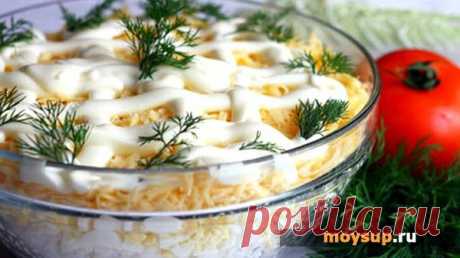 Рецепты сытных и вкусных салатов - пошаговое приготовление с фото
