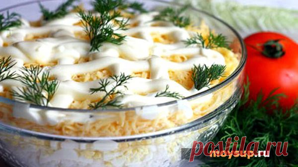 Рецепты сытных и вкусных салатов - пошаговое приготовление с фото