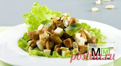 Салат из курицы с брынзой - кулинарный рецепт. Миллион Меню