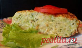 Запеканка кабачковая