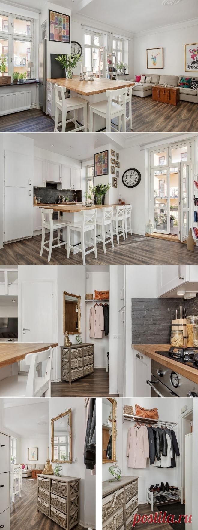 Студия площадью 33 кв.м. - Дизайн интерьеров | Идеи вашего дома | Lodgers