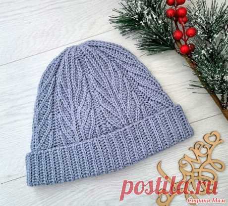 Шапки "Feathers hat ". Крючок. - Вязание - Страна Мам