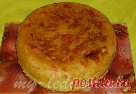 Шарлотка с яблоками в мультиварке