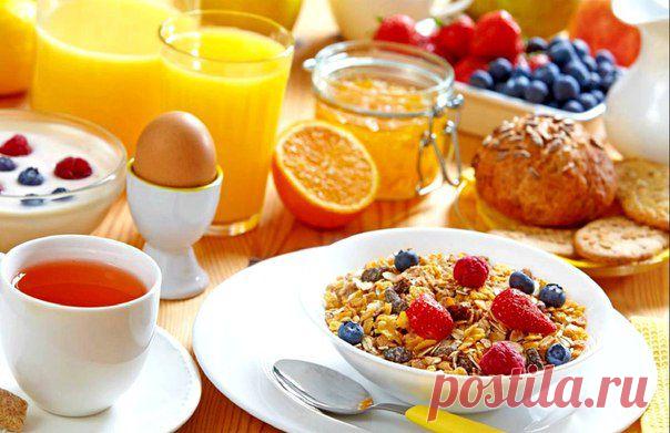 4 предложения для здорового завтрака / Популярная медицина