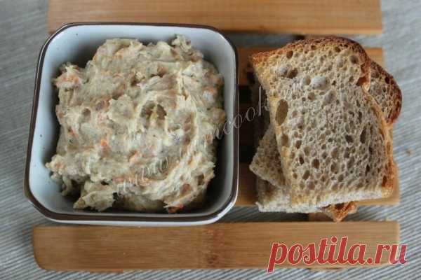 Селедочный паштет с морковью и луком — рецепт с фото пошагово