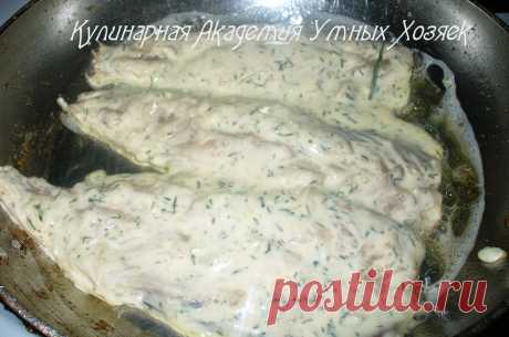 Шницель из скумбрии на сковороде ~ Кулинарная Академия Умных Хозяек