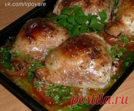 Курица на овощах | Семья и дом