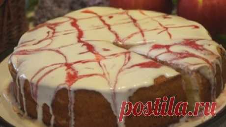 Манник на Кефире с яблоками без яиц. Нежный, Пышный и Всегда Вкусный! рецепт с фотографиями