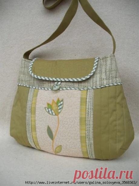 Подборка лоскутных сумок и сумочек