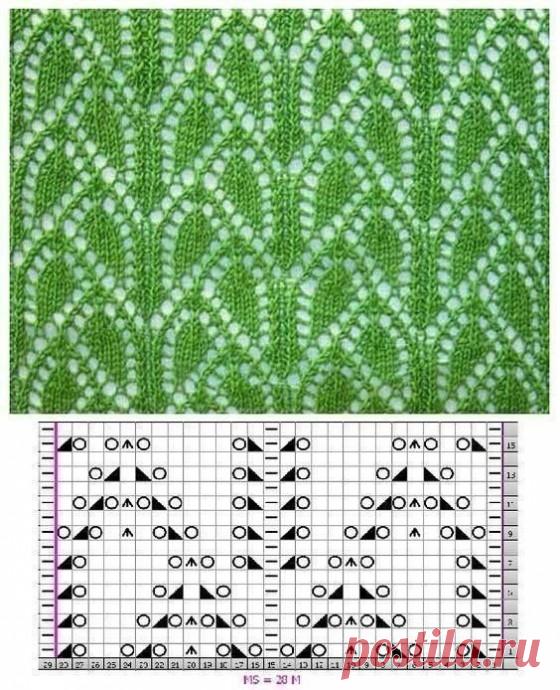 Ажурный палантин