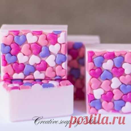 Natural soap COLD "Love,love,love " #steso #creative #soap #soapshare
