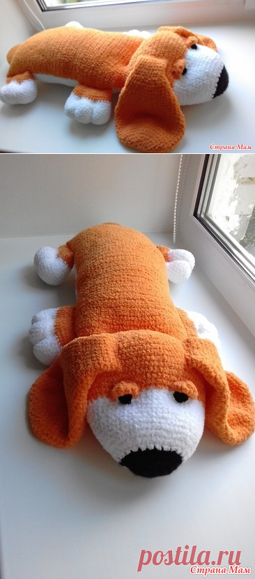 Собака - подушка - Вязание - Страна Мам