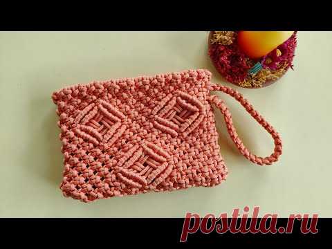 Macrame Bag || Easy Macrame bag tutorial | sangitas craft